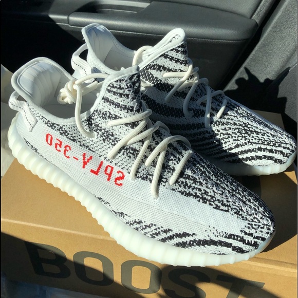 Toddler Yeezy boost 350 v2 'Zebra' raffle cp9654 uk White
